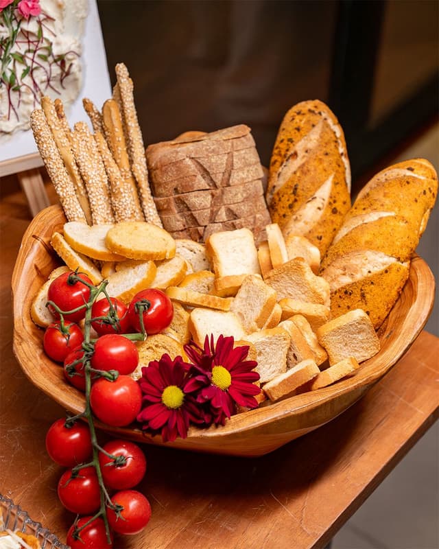 Crostini, Grissini e Pães